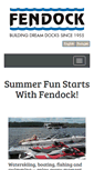 Mobile Screenshot of fendock.com